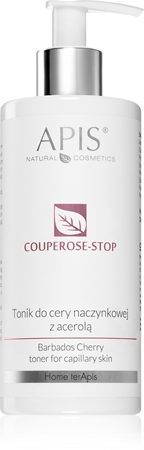 Apis Natural CosmeticsCouperose-Stop lozione tonica idratante per pelli sensibili con tendenza all'arrossamento300 ml
