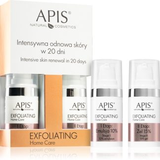Apis Natural CosmeticsExfoliation Home Care set per la ristrutturazione e tensione intensa della pelle2x15 ml