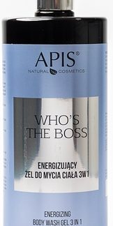 Apis Natural CosmeticsWho's The Boss gel doccia energizzante 3 in 1 per uomo 1000 ml