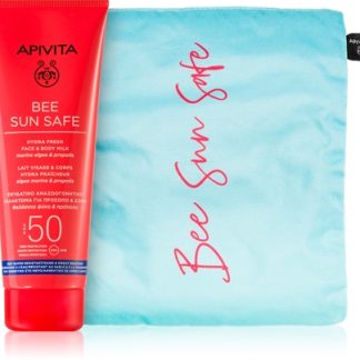 ApivitaBee Sun Safe Hydra Fresh SET latte abbronzante per viso e corpo SPF 50 confezione regalo1 pz