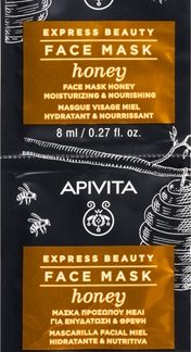 ApivitaExpress Beauty Nourishing Face Mask Honey maschera idratante e nutriente per il viso2x8 ml