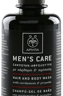 ApivitaMen's Tonic Shampoo & Shower Gel Cardamom & Propolis shampoo e doccia gel 2 in 1 250 ml