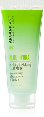 ArganicareAloe Hydra Facial Scrub scrub idratante per il viso100 ml