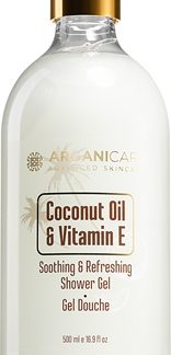 ArganicareCoconut Oil & Vitamin E gel doccia emolliente 500 ml