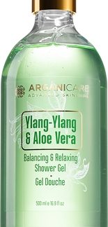 ArganicareYlang Ylang & Aloe Vera gel doccia rilassante 500 ml