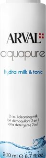 ArvalAquapure latte detergente + lozione tonica viso 2 in 1 200 ml