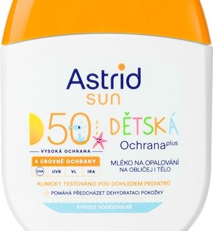 AstridSun latte abbronzante per bambini SPF 50 60 ml