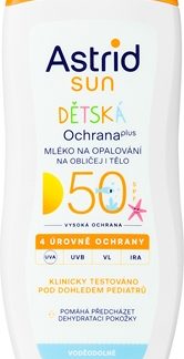 AstridSun latte abbronzante SPF 50 per bambini 200 ml