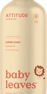 AttitudeBaby Leaves Pear Nectar bagnoschiuma per bambini 473 ml