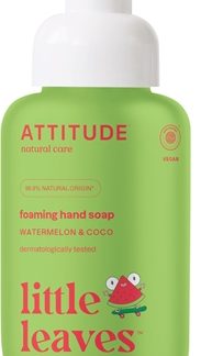 AttitudeLittle Leaves Watermelon & Coco sapone liquido per le mani per bambini 295 ml