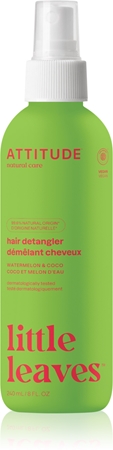 AttitudeLittle Leaves Watermelon & Coco spray per capelli pettinabili per bambini 240 ml