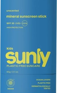 AttitudeSunly Kids Sunscreen Stick crema abbronzante minerale in bastoncino per bambini SPF 30 60 g
