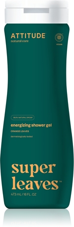 AttitudeSuper Leaves Orange Leaves gel doccia naturale con effetto disintossicante 473 ml