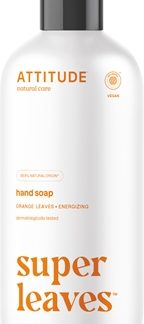 AttitudeSuper Leaves Orange Leaves sapone liquido naturale mani con effetto disintossicante 473 ml