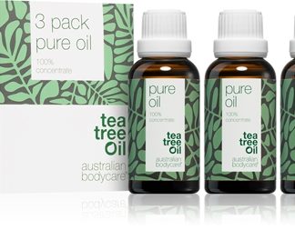 Australian BodycareTea Tree Oil olio essenziale di tea tree 3x30 ml