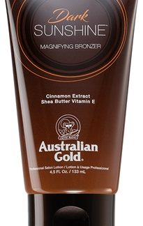 Australian GoldDark Sunshine latte abbronzante per abbronzatura intensa 133 ml