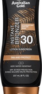 Australian GoldProtect Lotion With Bronzer latte abbronzante SPF 30 237 ml