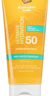 Australian GoldUltimate Hydration latte abbronzante waterproof SPF 50 100 ml