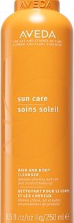 AvedaSun Care Hair and Body Cleanser shampoo e doccia gel 2 in 1 per capelli affaticati da cloro, sole e acqua salata 250 ml