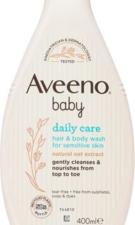 AveenoBaby Hair&Body Wash shampoo per bambini per capelli e corpo 400 ml