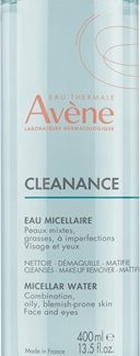 AvèneCleanance acqua micellare per pelli grasse e miste 400 ml