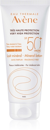 AvèneSun Mineral Lotion latte protettivo senza filtri chimici e senza profumo SPF 50+100 ml