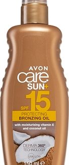 AvonCare Sun + Bronze olio secco protettivo solare SPF 15 150 ml