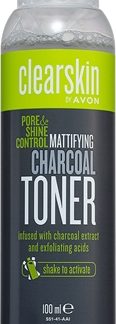 AvonClearskin Pore & Shine Control lozione opacizzante viso con carbone attivo100 ml