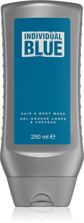 AvonIndividual Blue gel doccia profumato 2 in 1 per uomo 250 ml