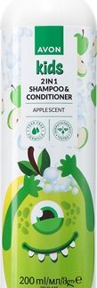 AvonKids Apple shampoo e balsamo 2 in 1 200 ml