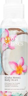 AvonSenses Aloha Monoi spray rinfrescante per il corpo 100 ml