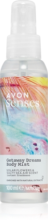 AvonSenses Getaway Dreams spray rinfrescante corpo 100 ml