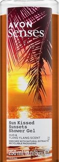 AvonSenses Sun Kissed Sunsets gel doccia rinfrescante 250 ml