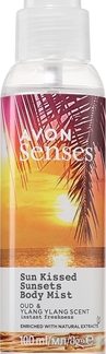 AvonSenses Sun Kissed Sunsets spray rinfrescante corpo 100 ml