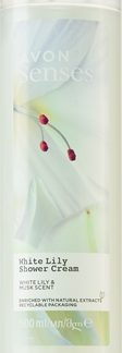 AvonSenses White Lily & Musk crema doccia stimolante 500 ml