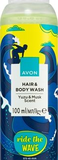 AvonTravel Kit Ride The Wave gel doccia e shampoo 2 in 1 100 ml