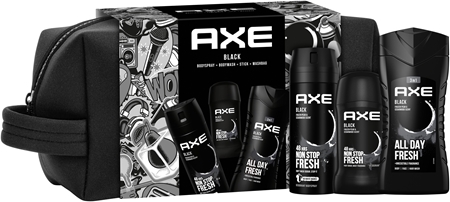 AxeBlack Frozen Pear & Cedarwood confezione regalo per il corpo per uomo 4 pz