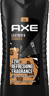AxeCollision Leather + Cookies gel doccia per uomo 400 ml