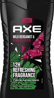 AxeWild Fresh Bergamot & Pink Pepper gel doccia per uomo 250 ml