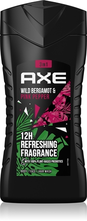 AxeWild Fresh Bergamot & Pink Pepper gel doccia per uomo 250 ml