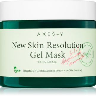 AXIS-Y6+1+1 Advanced Formula New Skin Resolution Gel Mask maschera in gel lenitiva con effetto rinfrescante100 ml