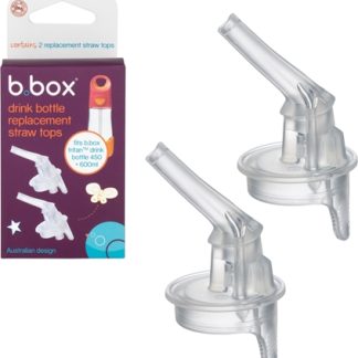 B.BoxReplacement Straw Tops tettarella per biberon 2 pz