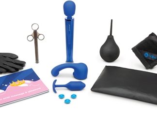 b-Vibele WAND set di strumenti per il sesso anale e il massaggio blue 10 pz