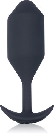 b-VibeSnug Plug 5 Plug anale con vibrazione black 16,3 cm