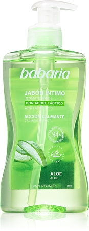 BabariaAloe Vera doccia gel per l'igiene intima femminile con aloe vera 300 ml