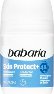 BabariaDeodorant Skin Protect+ deodorante roll-on con ingrediente antibatterico 50 ml