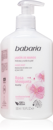 BabariaRosa Mosqueta sapone liquido per le mani 500 ml