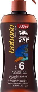 BabariaSun Protective olio abbronzante in spray SPF 6 300 ml