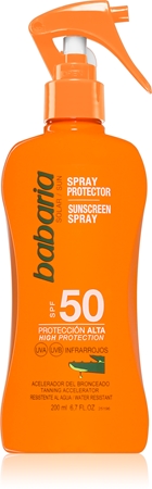 BabariaSun Protective spray abbronzante SPF 50 waterproof 200 ml