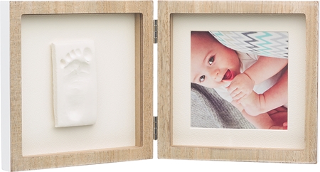 Baby ArtSquare Frame set impronte neonato Wooden 1 pz